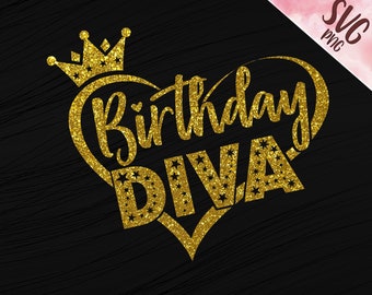 Download Birthday Diva Etsy