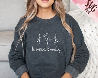 Homebody SVG Cut file, Lazy Weekend Svg, Introvert Girl svg, Sublimation ready Clipart, for shirt, cup, Cut file, Silhouette, Gemini, Cricut