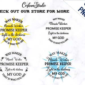 Way Maker Svg, Miracle Worker SVG, PNG, Quarantine Svg, Sublimation ...