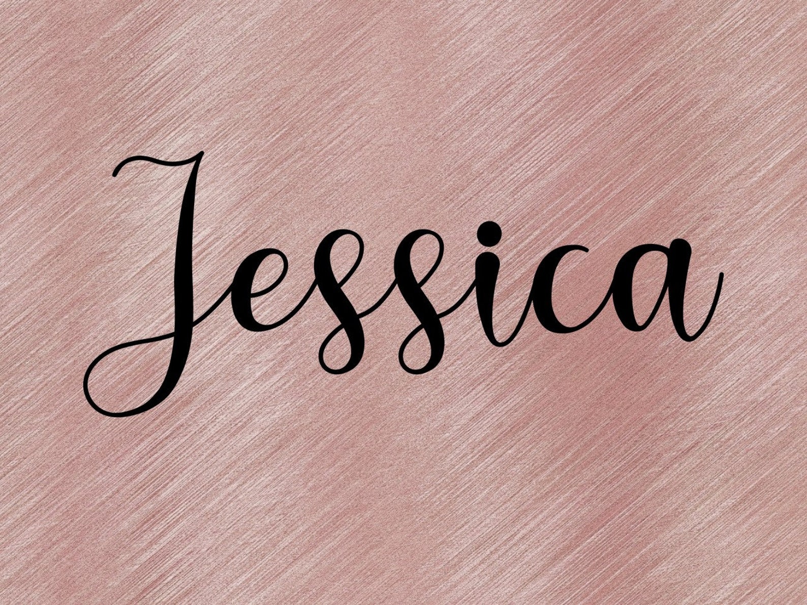 Jessica Name SVG PNG Custom Name Clipart Svg Png Image Gold Etsy