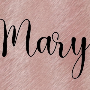 Mary Name SVG PNG Aangepaste naam Clipart svg png afbeelding Gouden naam Naam Naam Naam Tag Cut bestand Transparant Mary Print voor tshirt mok Gift
