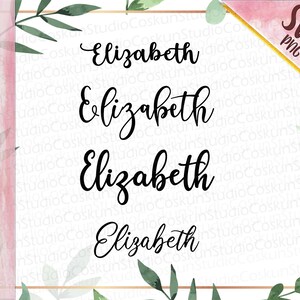 Elizabeth Custom name SVG, Elizabeth Name svg PNG, Design for shirt, Sublimation PNG for Shirt, ready for sublimate print