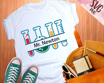 Science Name Frame svg, Science cricit file for Teacher Student school shirt, Ready to sublimate, Download ready svg file for mug, tshirt