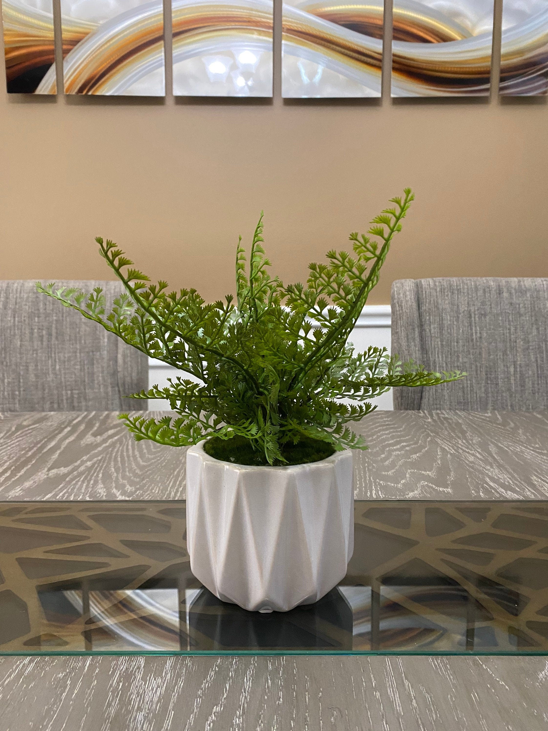 Greenery Decoration Green Arrangement Home Decoration Plant Etsy