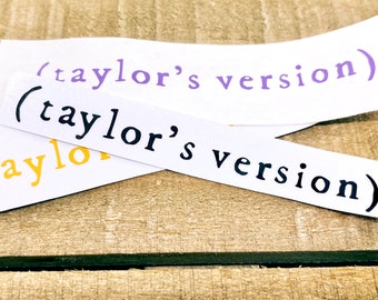 Taylor Swift Decal Etsy