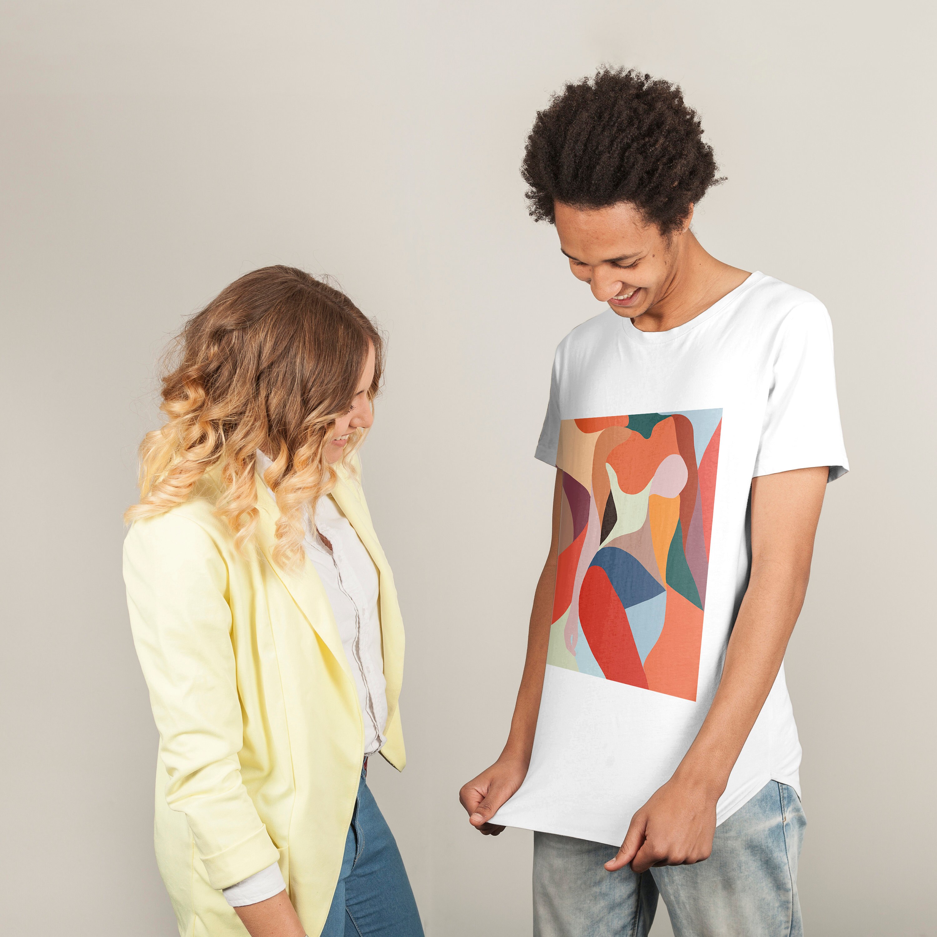 Abstract Female Art T-shirts - Etsy UK