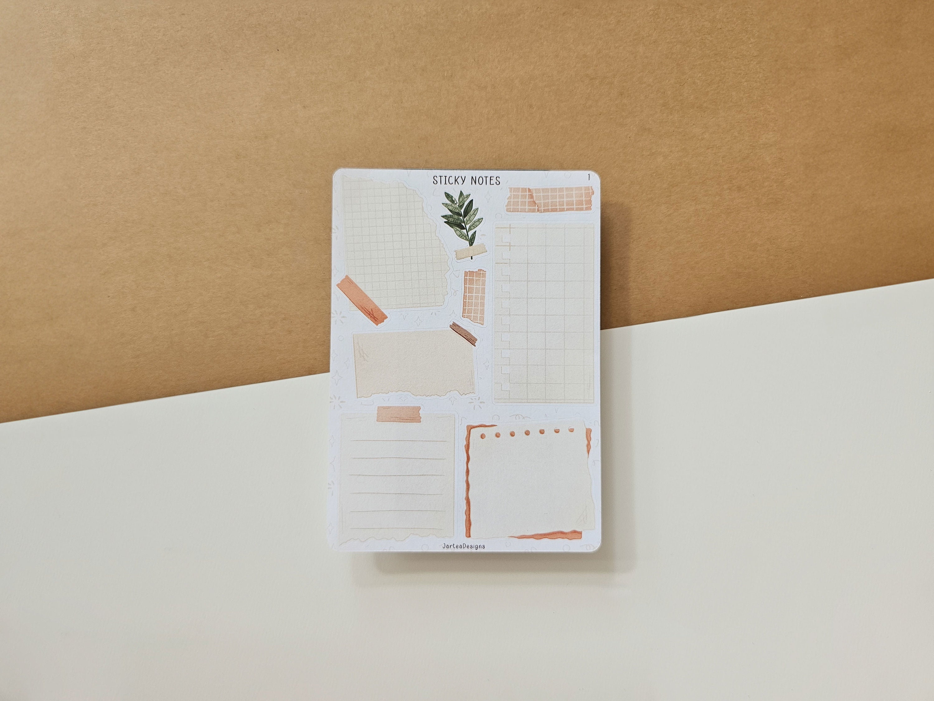 Sticker Sheet Sticky Notes Sticker | Memo Sticker Sheet | Planner ...