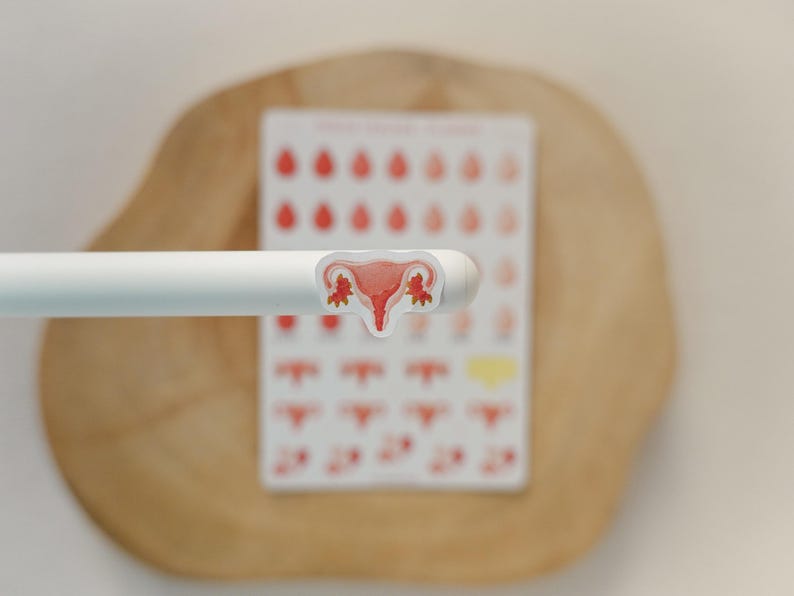 Sticker Sheet Period Tracker Stickers | Cycle Stickers | Menstruation ...