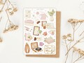 Sticker Sheet Cozy Day Sticker | Hygge Sticker | Sticker Sheet | Journal Stickers