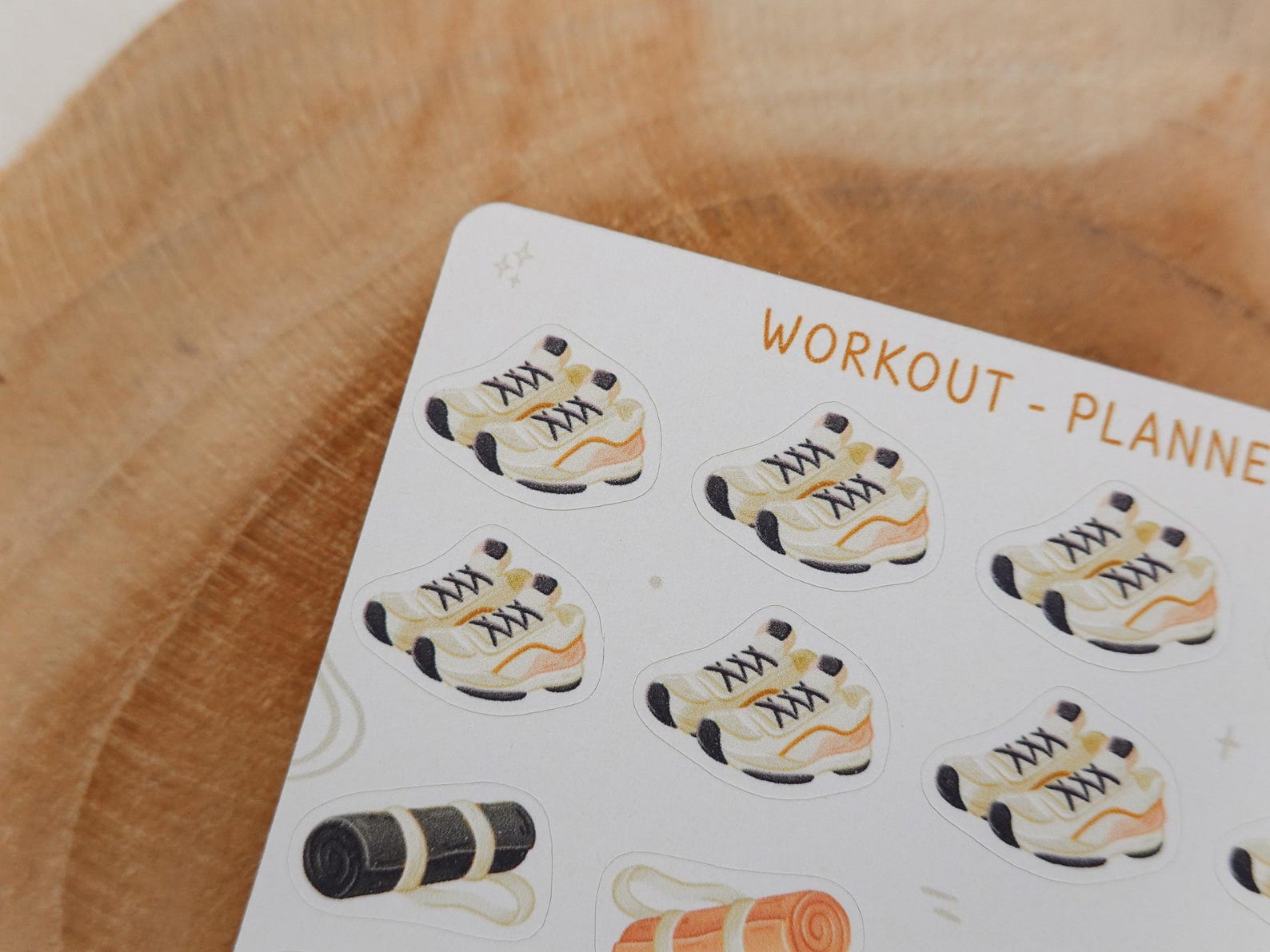 Sticker Sheet Workout Planner Stickers | Fitness Sticker | Reminder ...