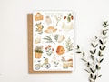 Sticker Sheet Spring Vibes Sticker | Cottage Core Sticker Set | Planner Sticker Sheet | Journal Stickers