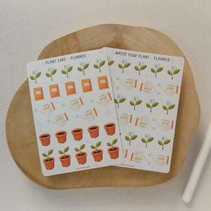 Sticker Sheet Plant Care Planner Sticker | Mini Icon Stickers | Planner Stickers | Everyday Icons | Mini Stickers image 7