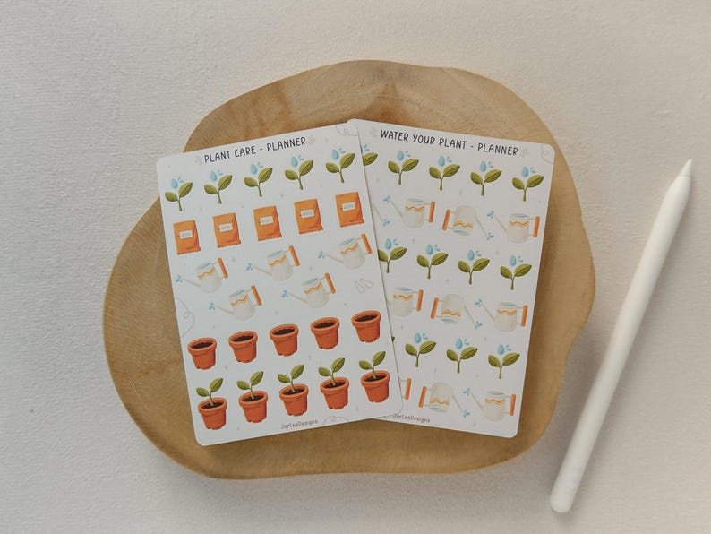 Sticker Sheet Plant Care Planner Sticker | Mini Icon Stickers | Planner Stickers | Everyday Icons | Mini Stickers image 7