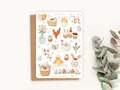 Sticker Sheet Easter Sticker | Spring Sticker Set | Planner Sticker Sheet | Journal Stickers