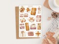 Sticker Sheet Christmas Presents Stickers | Christmas Sticker Sheet| Holiday Sticker | Sticker Sheet | Journal Stickers