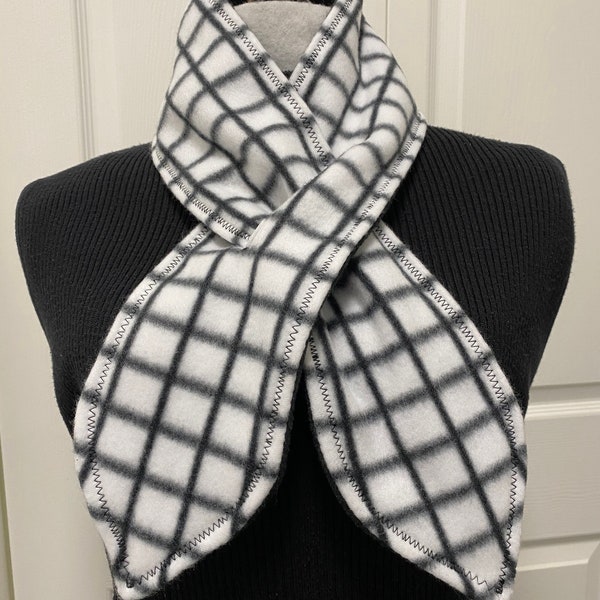 Fleece Keyhole Scarf Etsy