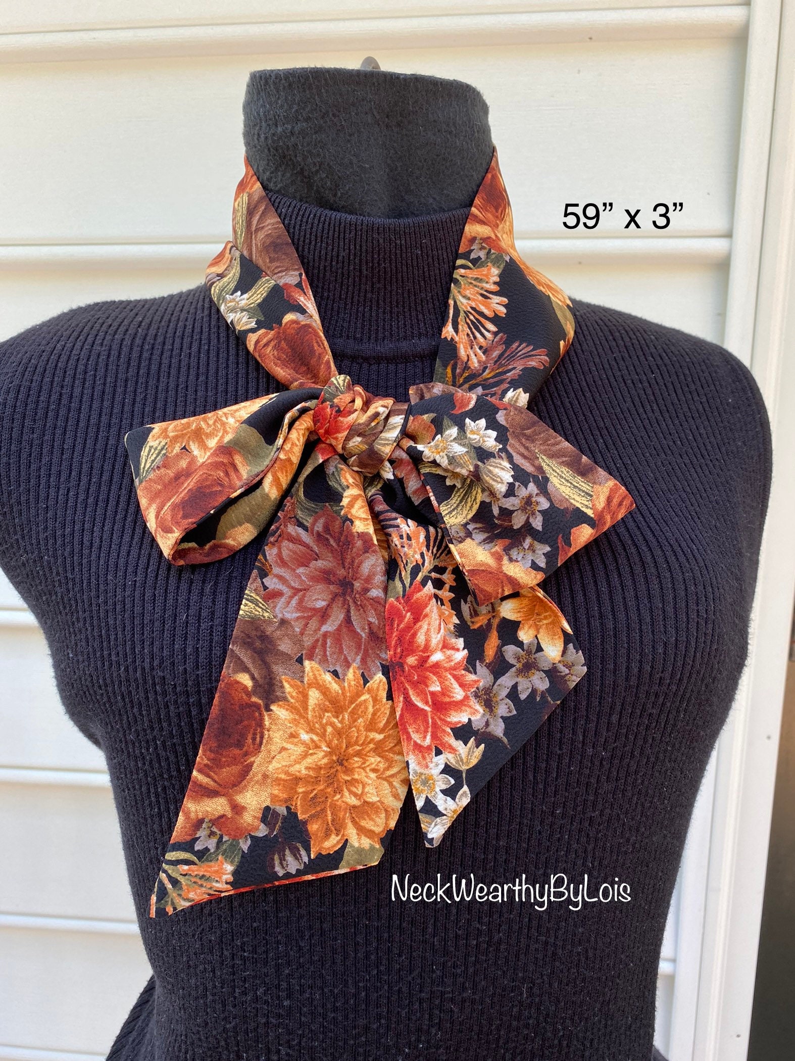 VTG Handmade Fabric Belt / Bow Tie / Scarf Versatile Colorful Patchwork Long Fabric Tie Belt - Etsy main image 4