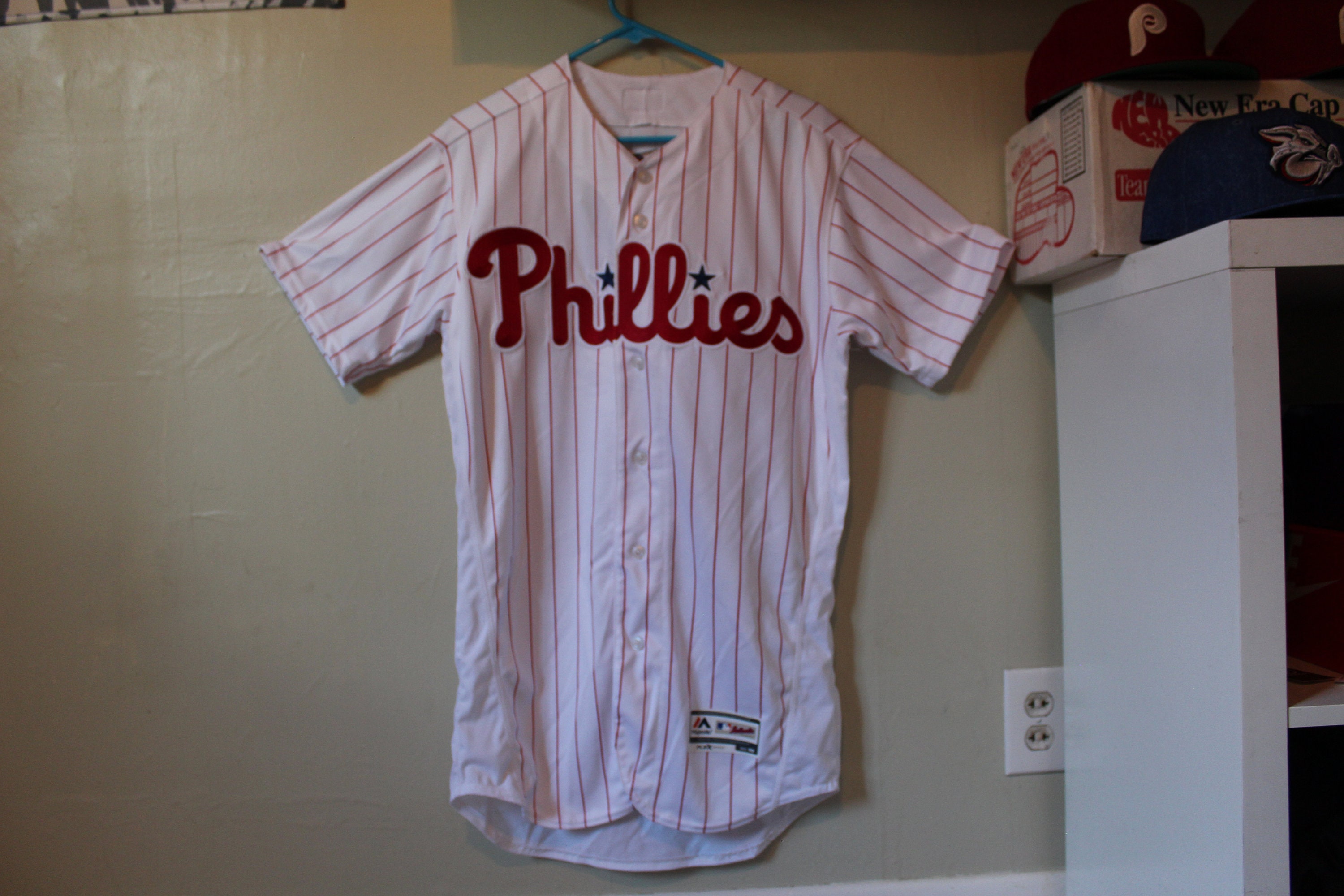 AUTHENTIC MAJESTIC BRYCE HARPER 54 3XL PHILADELPHIA PHILLIES FLEX