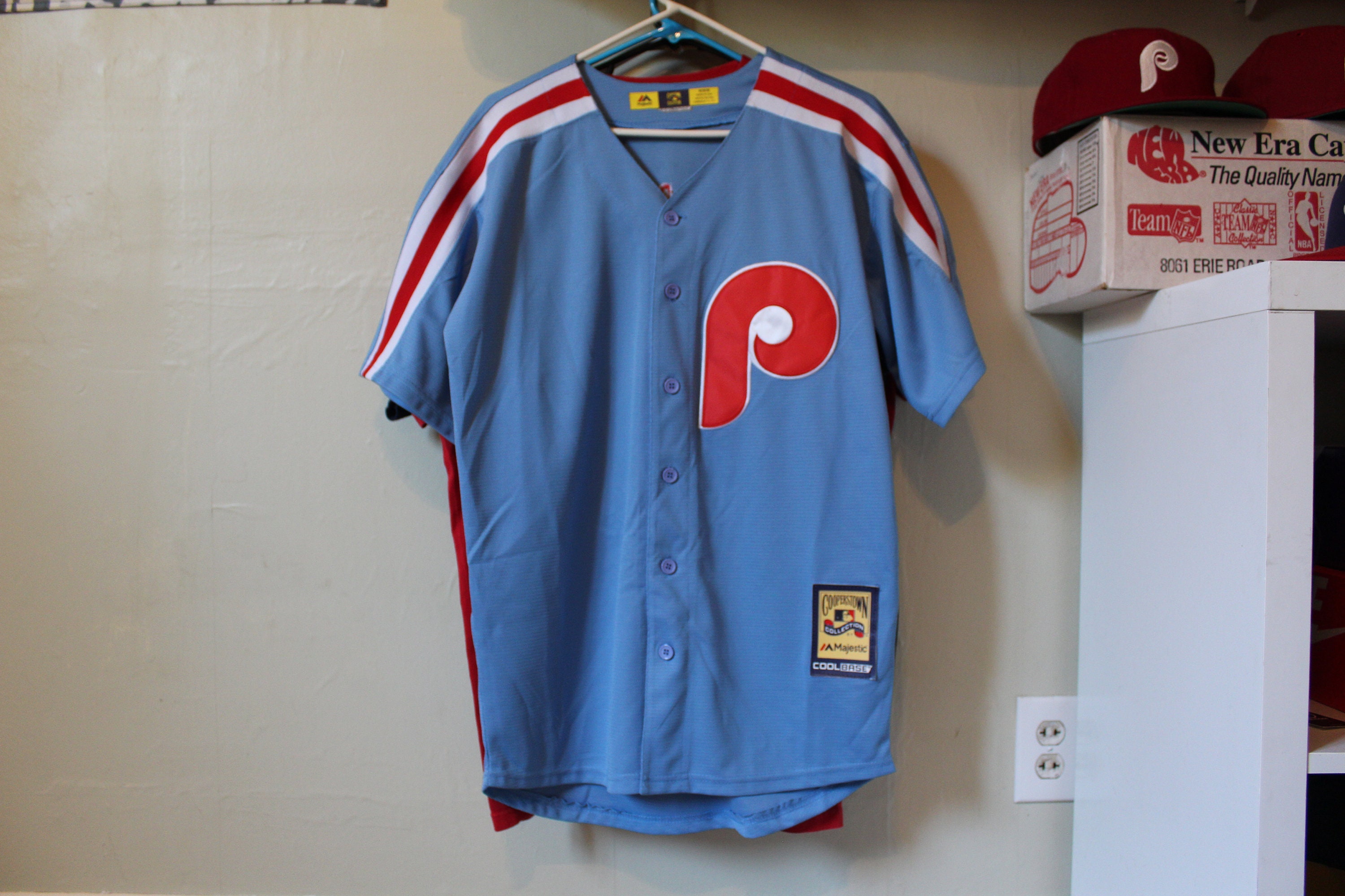 Rhys Hoskins Philadelphia Phillies Powder Blue Baseball Jersey