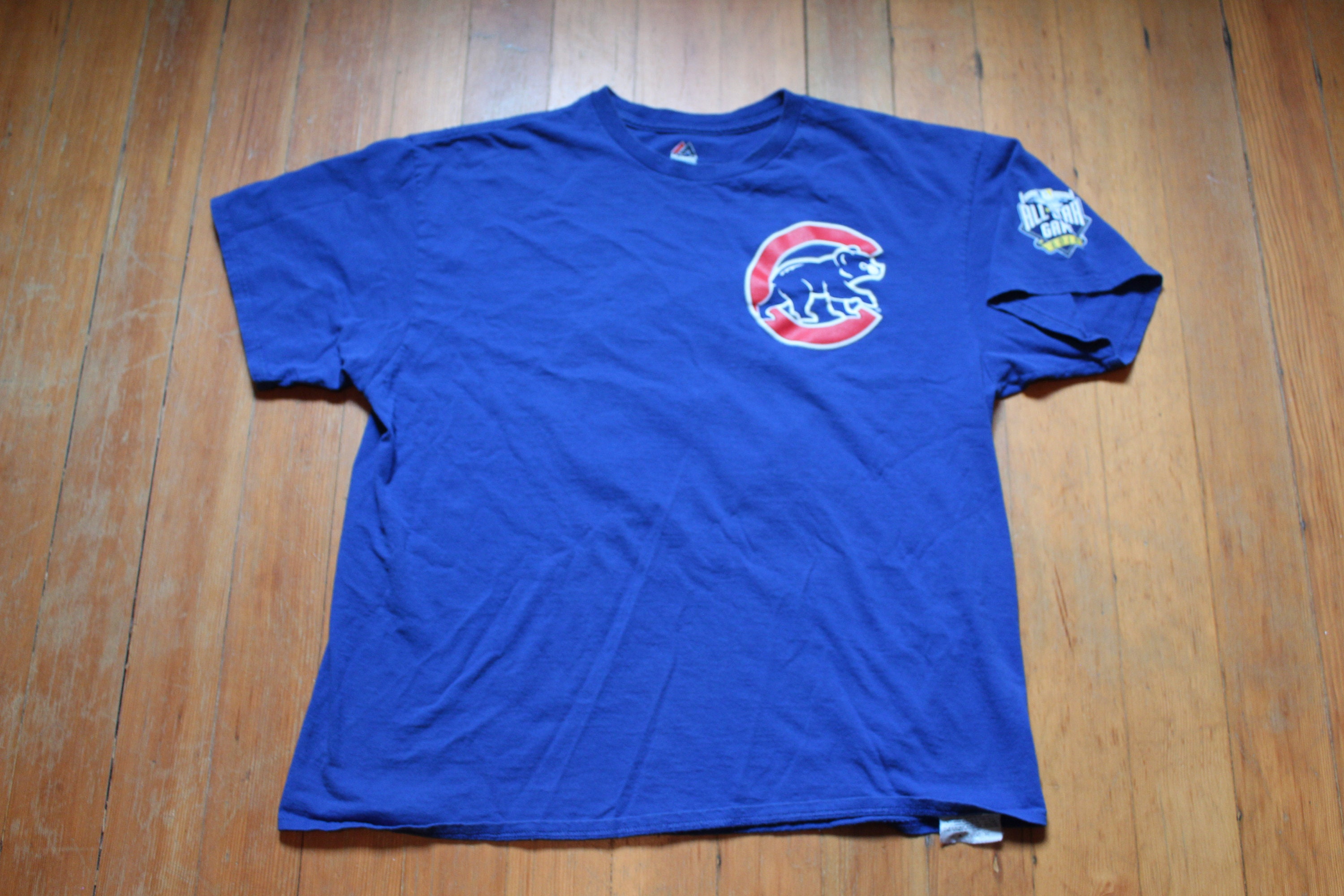 Kosuke Fukudome Chicago Cubs Name and Number T-Shirt (Large, Navy