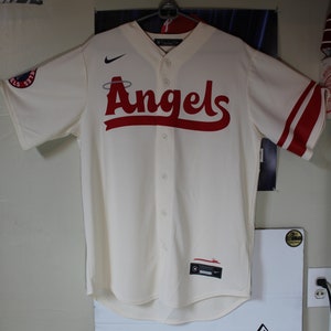 100% Authentic Shohei Ohtani Nike LA Angels City Connect Cream