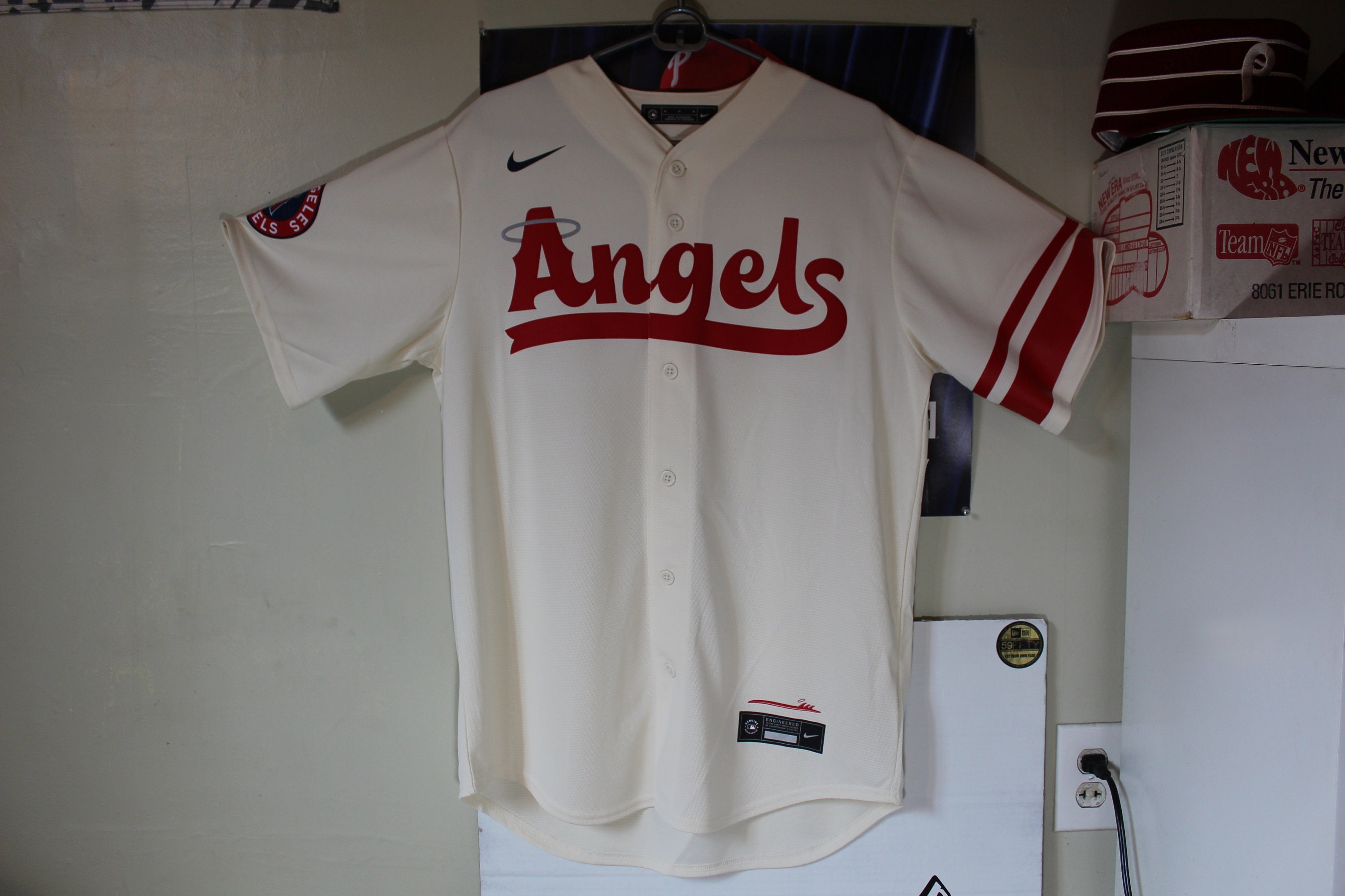 Infant Los Angeles Angels Shohei Ohtani Nike White 2022 City Connect Player  Jersey