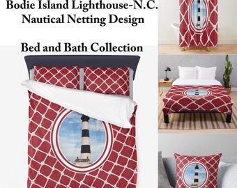 Lighthouse Bedding Etsy