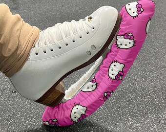 Hello Kitty Figure Skate Soakers – Bright Pink Licensed Fabric
