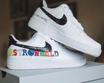 custom astroworld air force 1