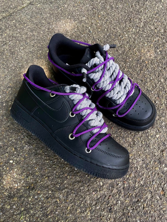 Off White Inspired Rope Lace AF1 -  Israel
