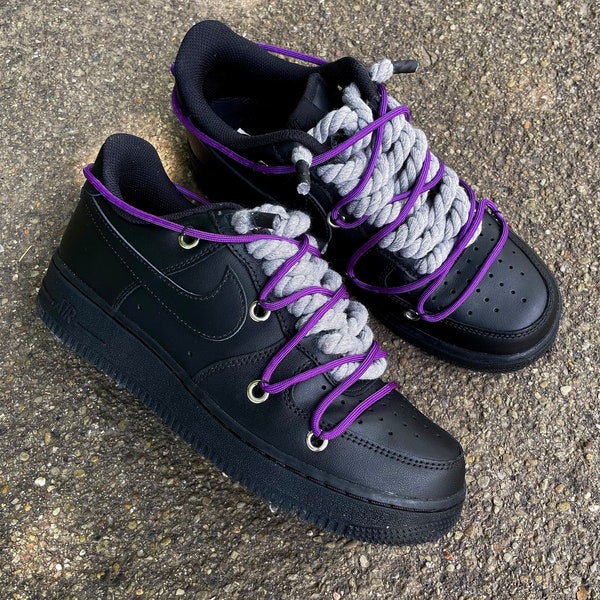 Off White Inspired Rope Lace AF1