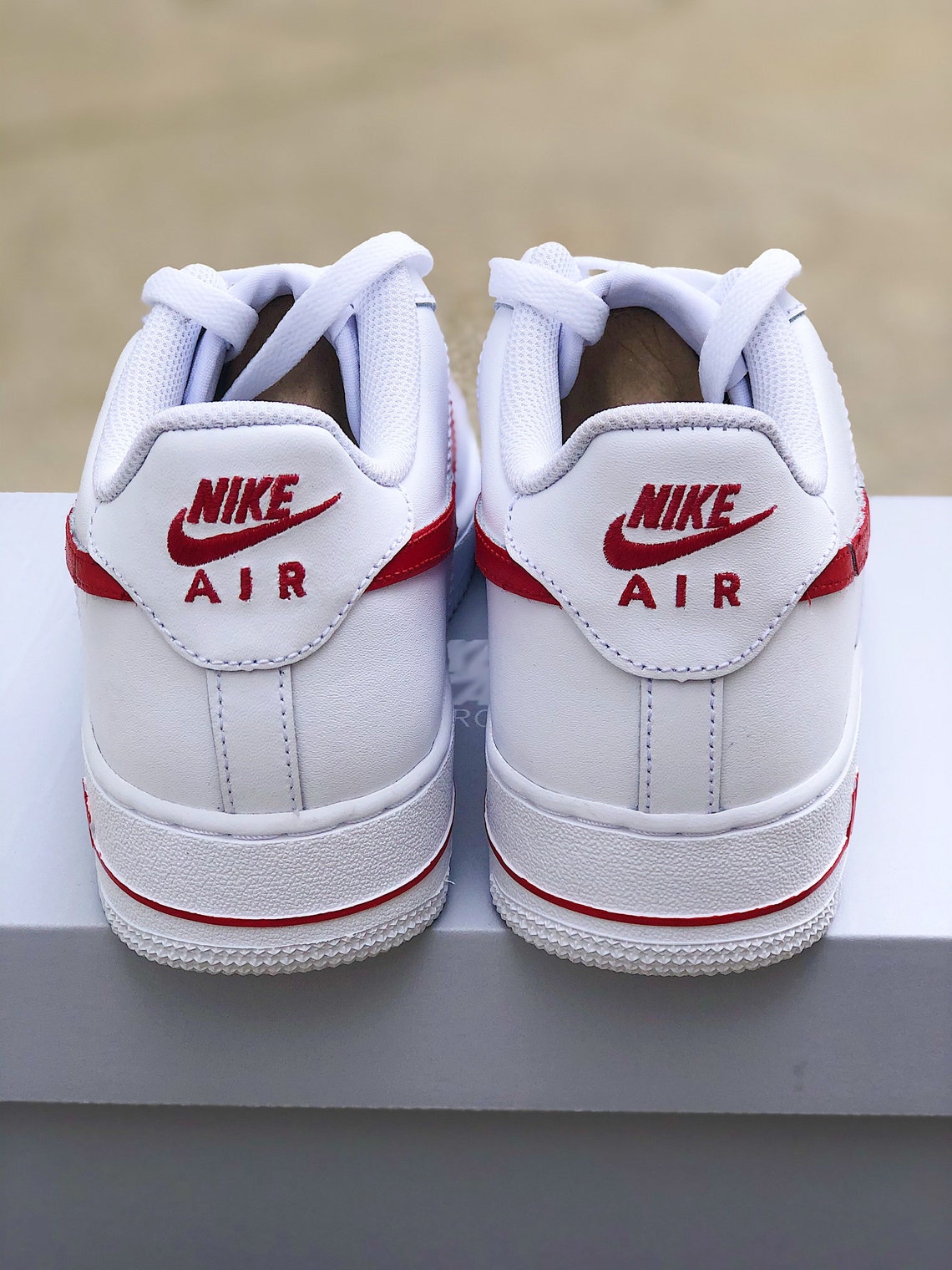 Customizable color block Nike Air Force 1 | Etsy