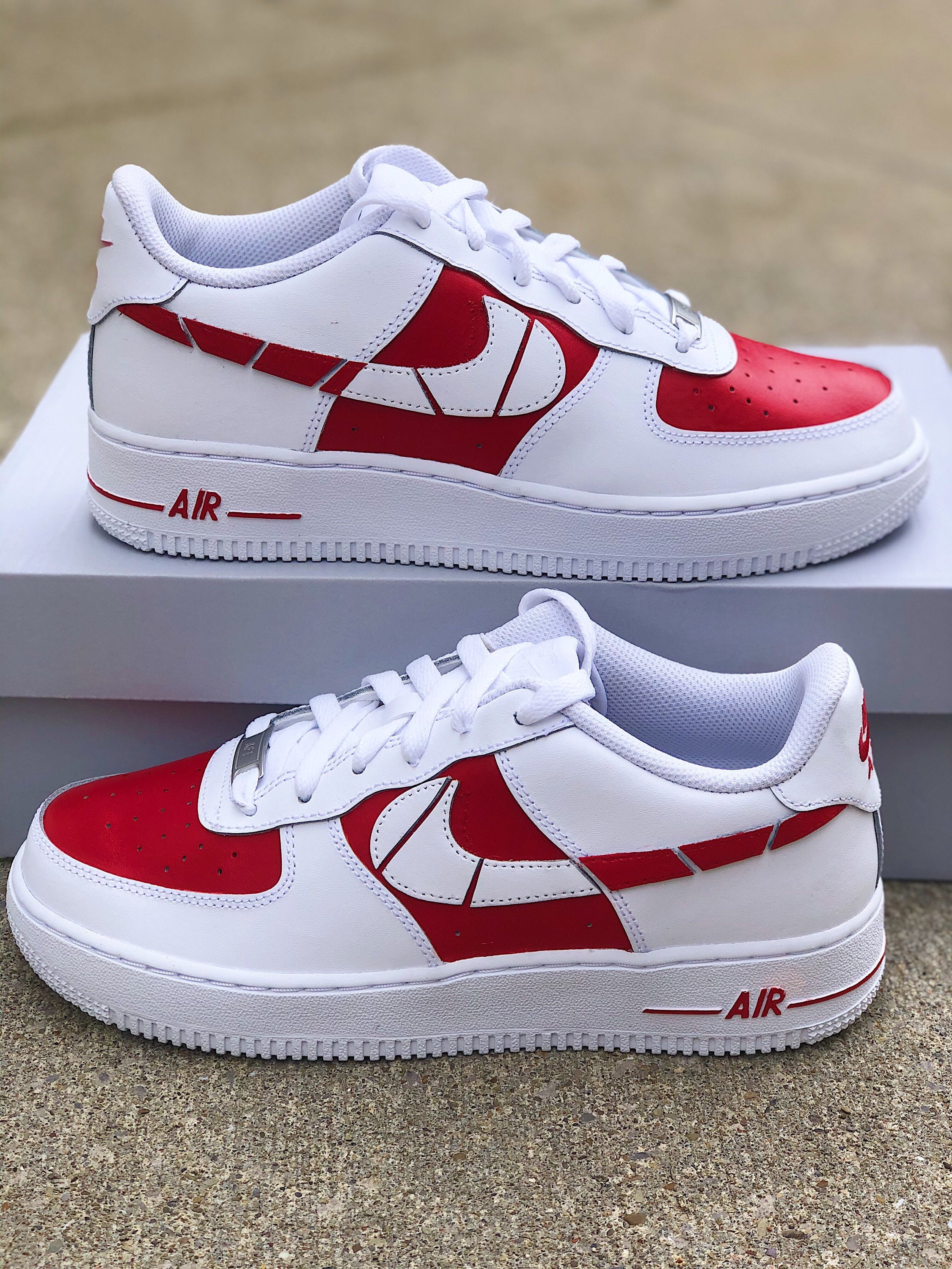 color block nike air force 1