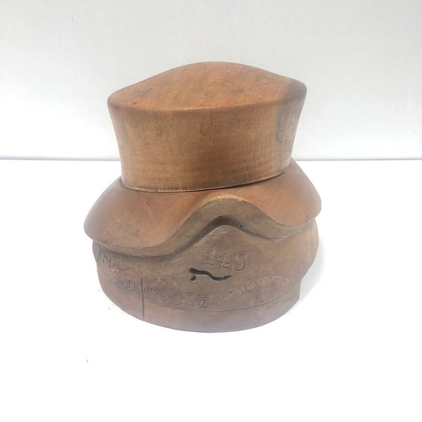 Wood Hat Block Francis