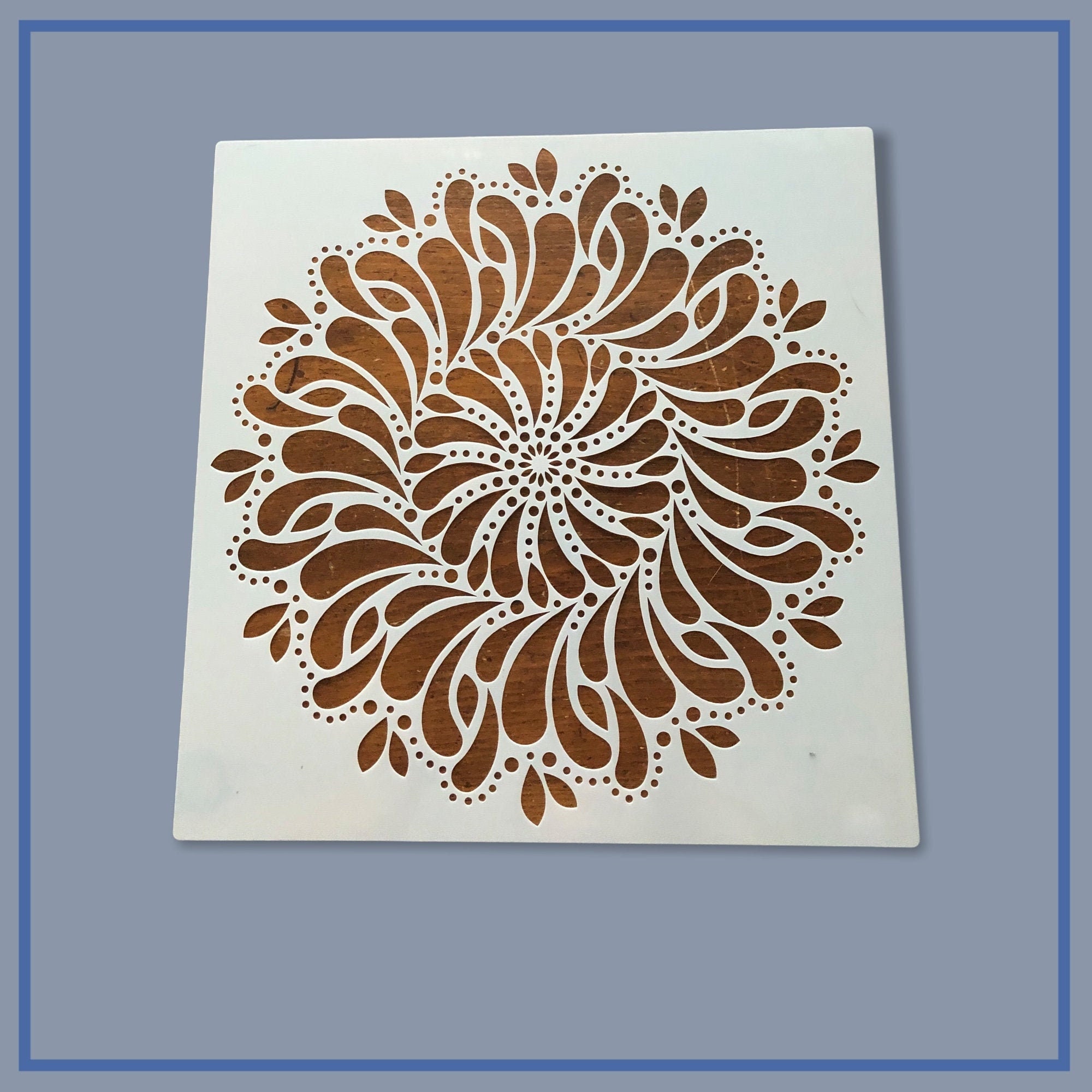 AURORE Mandala Design Stencil Mandala Stencil for Painting Wall