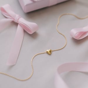 Feine Herz Kette Gold • 14k Gold Filled • ESME