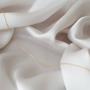 Dainty Gold Chain 14k Gold Filled Fine Gold Chain image 3