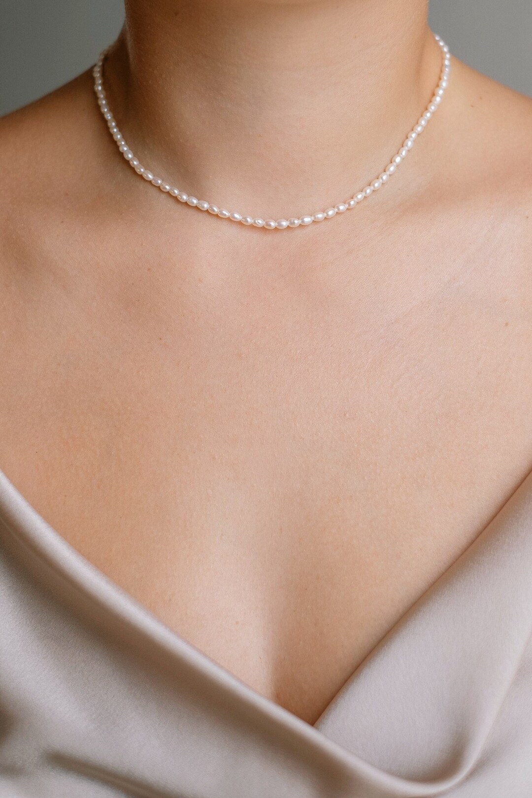 【TATIANA】(Silver925) One Point Freshwater Pearl Necklace MUSINSA | TATIANA (Silver 925) One-point freshwater pearl