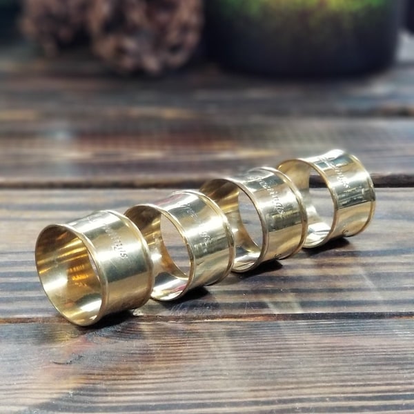 BRASS NAPKIN RINGS main image 0