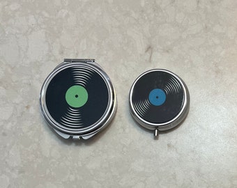 Album Pill Box Case | Vinyl Record Pillbox Holder | Trinket Box | Humorous Gift