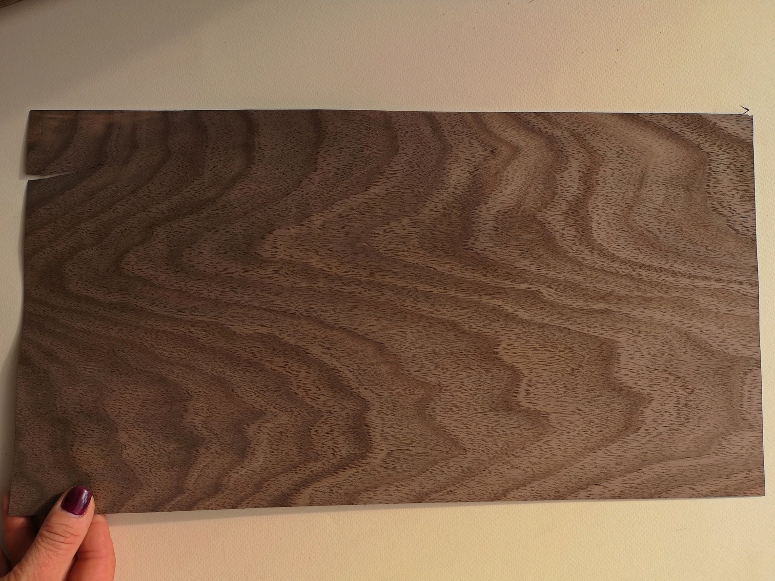 Black Walnut Veneer Natural Wood Sheets For DIY Projects Etsy