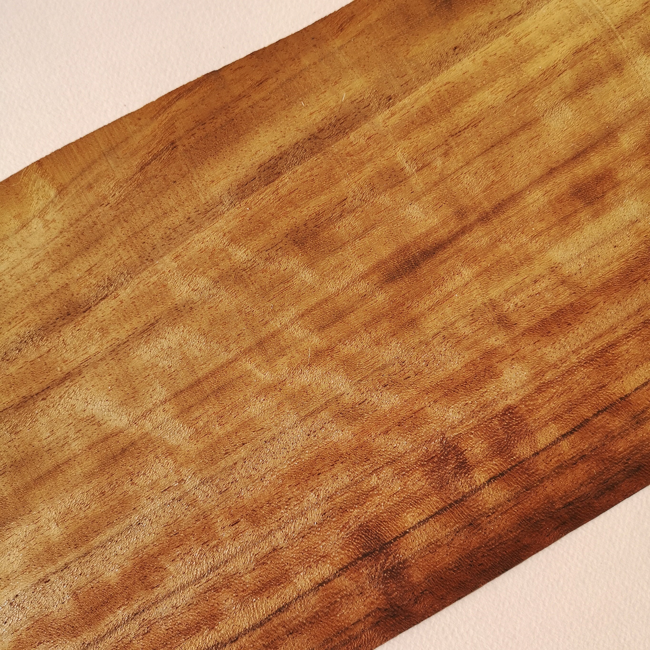 Imbuia figuró chapa láminas de madera natural para proyectos Etsy