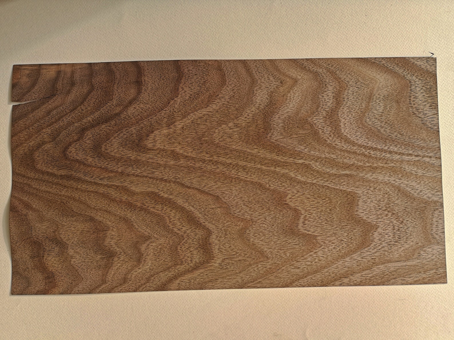 10 Fogli Di Impiallacciatura In Noce Naturale - Spessore 1 Mm, Dimensioni 20x30 Cm, Per Modellismo, Intarsio E Fai Da Te