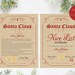 Editable Vintage Letter From Santa Instant Download, Rustic Nice List ...