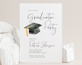 Grad Party Invite | Etsy