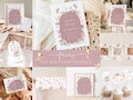 Fairy 1st Birthday Invitation Bundle: Magical Forest & Floral Design (Digital Editabe Templates 949) product logo