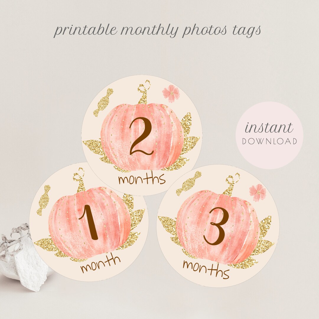 Printable Little Pumpkin 1st Birthday Photo Banner First - Etsy