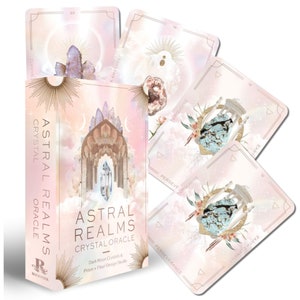 Astral Realms Crystal Oracle Card Deck. 33 Cards & Guidebook. Shop Now