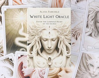 White Light Oracle Card Deck, 44 magical cards. explore now.