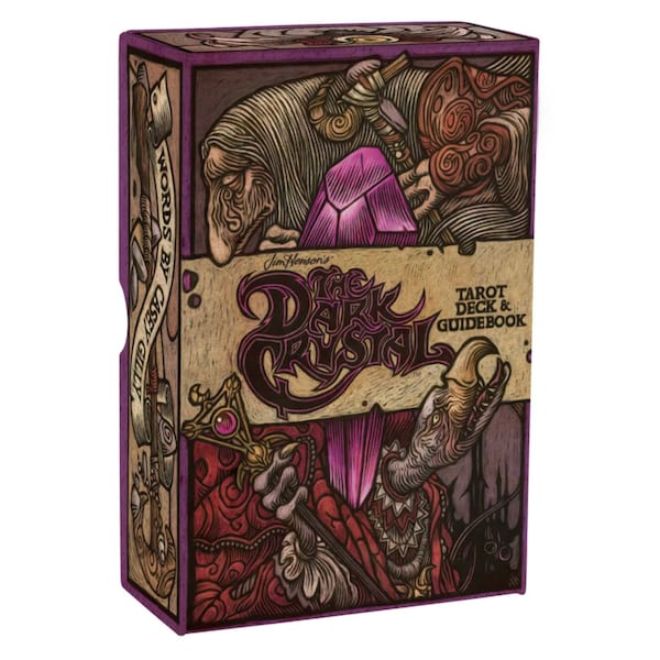 The Dark Crystal 78 Card Tarot Deck and Guidebook, Releasing 22 Aug. 2023 - PRE ORDER NOW